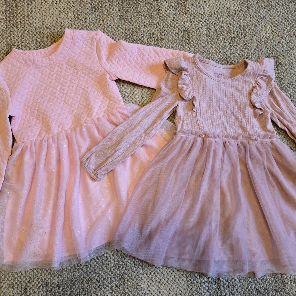 PRICE DROP | Pair of CAT & JACK Toddler Dresses | Size 4T